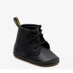 Dr. Martens Black Kids Boots